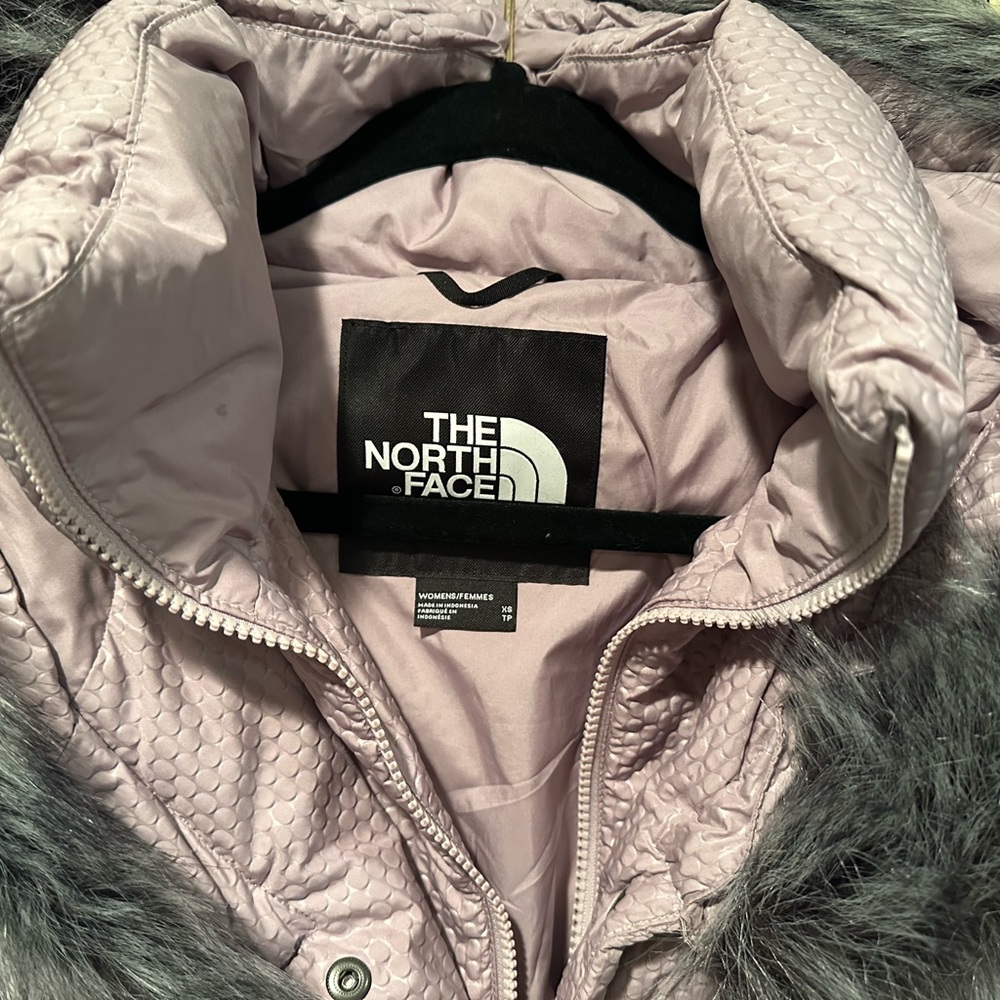 North Face Winter Jacket - Light Lilac - image 3